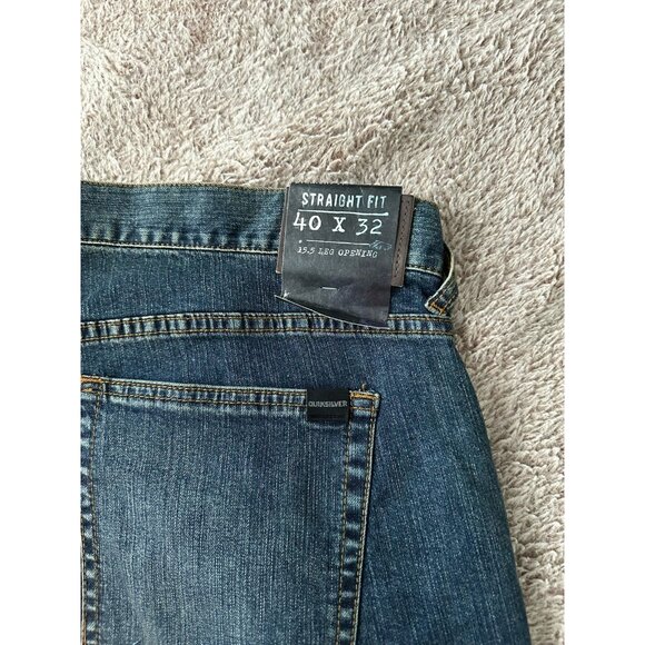 Quiksilver Men’s Jeans Revolver Straight Fit Blue Size 40 x 32  New - Picture 16 of 16